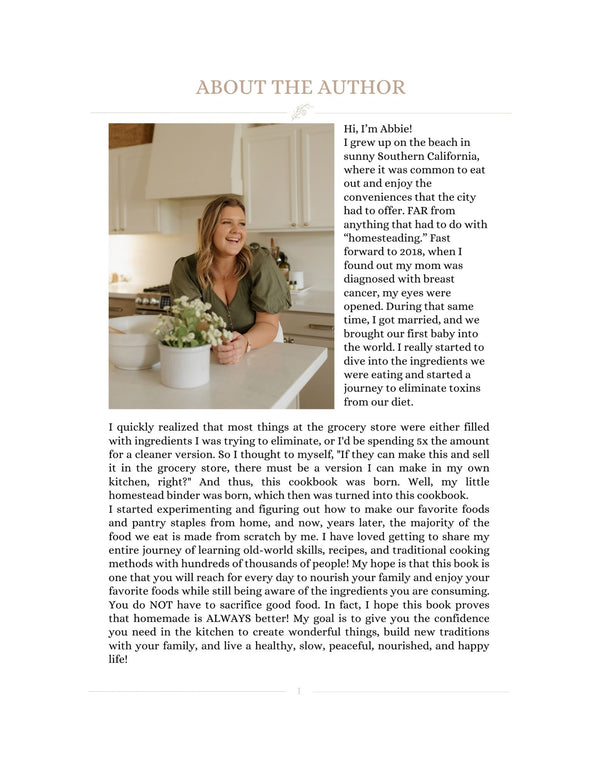 Staples From Scratch E-BOOK